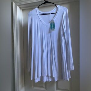 NWT White Tunic top